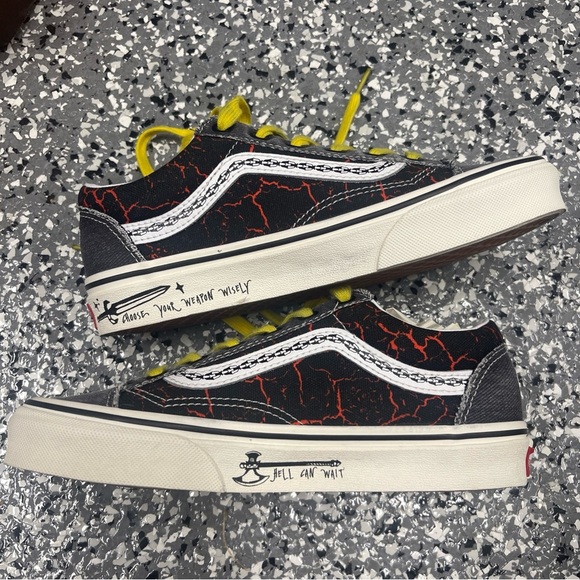 Vans Shoes - Vans Stranger Things Upside Down Hellfire Club sneakers Men’s 4.5 Women’s 6
